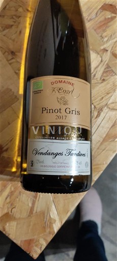 Alsace Domaine K. Engel 2017