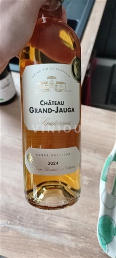 Bordeaux Sauternes Château Grand Jauga Prestige 2024