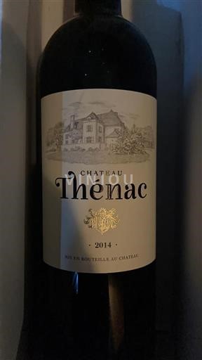 Bordeaux Barsac Château Thénac 2014
