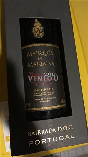 Portugalska Bairrada Marquês de Marialva Baga Particular 2015