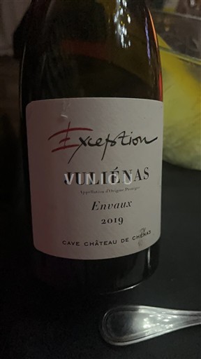 Beaujolais Juliénas Château Cave Château de Chénas Exception Envaux 2019