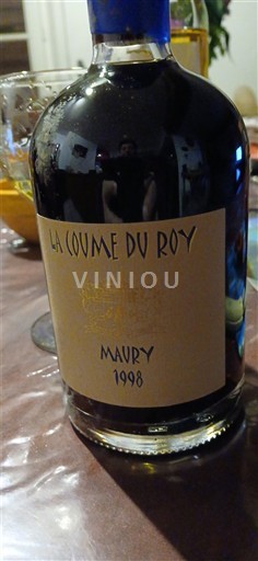 Roussillon Maury La Coume du Roy 1998