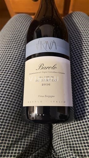 Vinos Rouge sec Del Comune di Barolo Virna Borgogno 2016 Italia Piamonte Barolo DOC