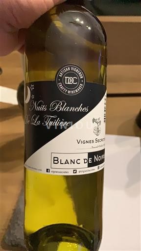 Loirevallei Vignes Secrètes Nuits Blanches de la Tuilière Niet-geïntegreerd