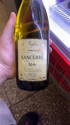 Loire-dalen Sancerre Domaine Patrick Girault Le Vallon des Vimetières 2016