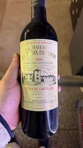 Bordeaux Not Specified Château La Croix de Louis 2008