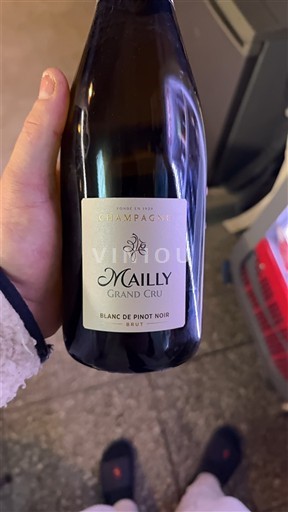 Champagne Šampanské Grand Cru Mailly Grand Cru Blanc de Pinot Noir 2019