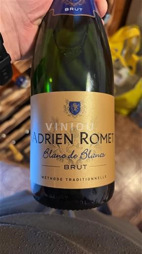 Champaña Champán Adrien Romet Blanc de Blancs Brut Sin añada