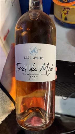 Víno Rosé sec Les Pluviers 2022 Francie Languedoc Nespecifikováno AOC