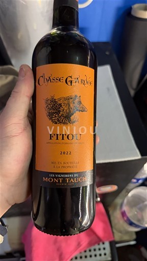 Linguadoca Fitou Les Vignerons de Mont Tauch Chasse Garouge 2022