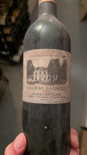 Bordéus Saint-Émilion Grand Cru Grand Cru Classé Château Dassault 1995