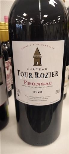 Bordeaux Fronsac Château Tour Rozier 2023