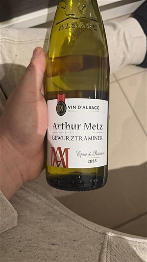 Alsace Arthur Metz Epicé & Généreux 2023