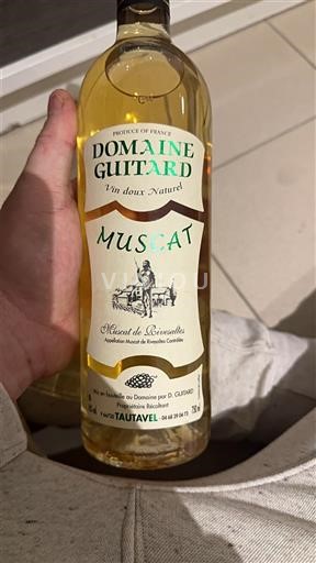 Roussillon Muscat de Rivesaltes Domaine Guitard Neleten.