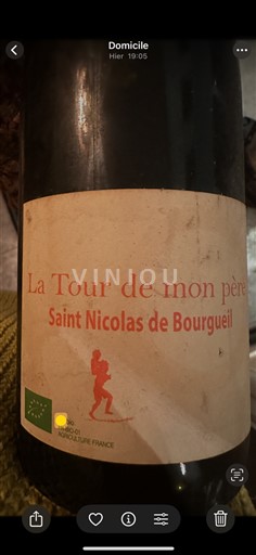 Loiren laakso Saint-Nicolas-De-Bourgueil La Tour de mon père 2020