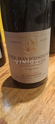 Bourgondië Bourgogne Ph. D'Issoncourt Jean D'Issoncourt 2011