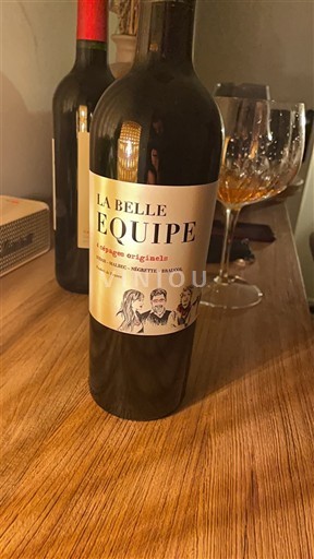 Burdeos Bordeaux La Belle Equipe Cépages originels 2022