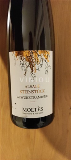 Alsace Gewurztraminer Moltès Steinstück Gewurztraminer 2022