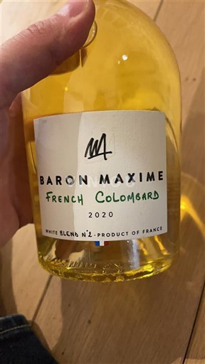 Sud-Ouest Côtes de Gascogne Baron Maxime French Colombard 2020