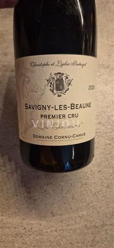 Burgundi Savigny-lès-Beaune Premier Cru Domaine Cornu-Camus Les Charnières 2020