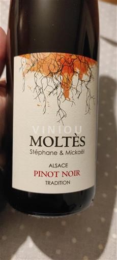 Alsace Pinot noir Moltès Tradition 2024