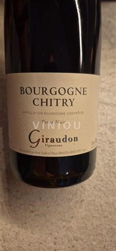 Burgundi Bourgogne Chitry Giraudon 2022