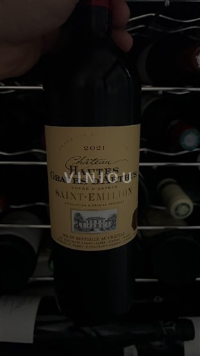 Bordeaux Saint-Émilion Château Hautes Graves d'Arthus Barbara 2021