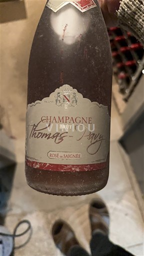 Champagne Šampanské Thomas Pavy Rosé de Saignée 2021