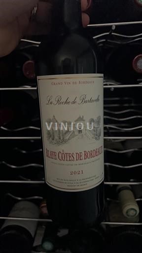 Bordeaux Blaye-Côtes-de-Bordeaux La Roche de Bartach 2021