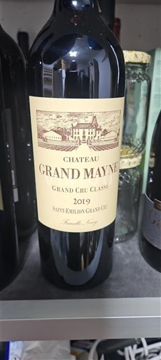 Bordeaux Saint-Émilion Grand Cru Grand Cru Château Grand Mayne 2019