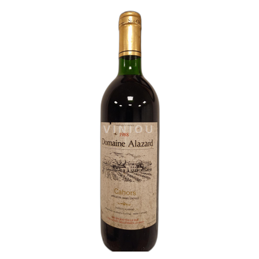 Southwest Cahors Domaine Alazard 1988