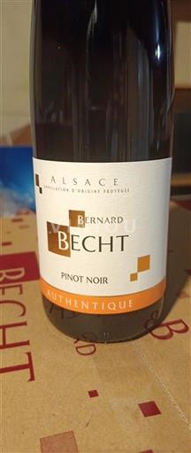 Alsasko Rulandské modré Château Bernard Becht Authentique 2023