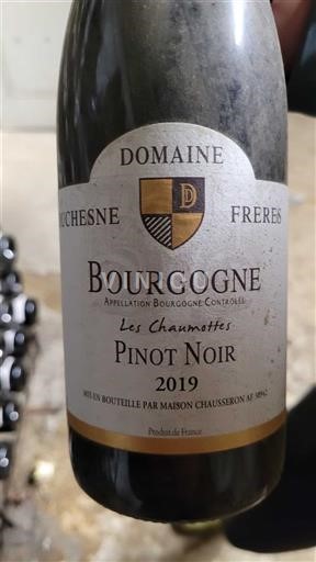 Bourgondië Bourgogne Domaine Chesne Frères Les Chaumottes 2019