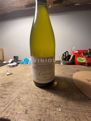 Wines Blanc sec Chardonnay Domaine Monnot Roche 2024 France Burgundy Hautes-Côtes de Beaune AOC