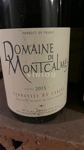 Languedoc Terasele-Larzac Domaine Montcalmès 2015