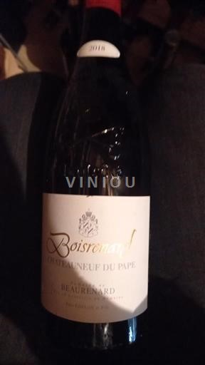 Рона долина Шатонеф-дю-Пап Beaurenard Boisrenard 2018