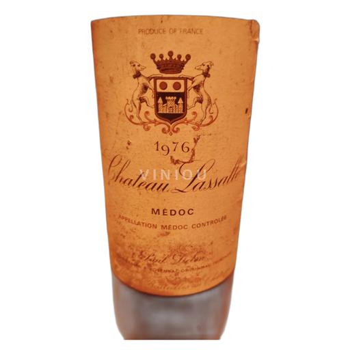 Bordeaux Médoc Chateau Lassalle 1976