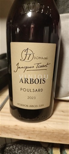 Jura Arbois Domaine Jacques Tissot Poulsard 2023