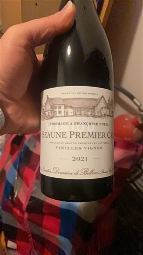 Burgundy Beaune Premier Cru Domaine Bellene Hommage à Françoise Potel Vieilles Vignes 2021