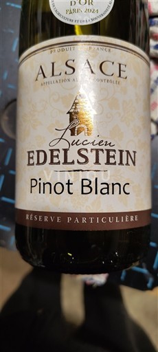 Alsace Lucien Edelstein Réserve Particulière 2023