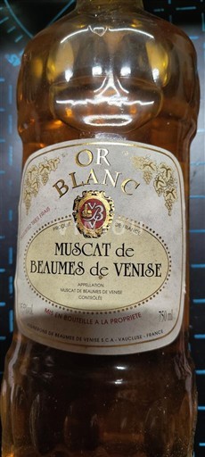 Vale do Ródano Muscat de Beaumes-de-Venise Or Blanc 2014