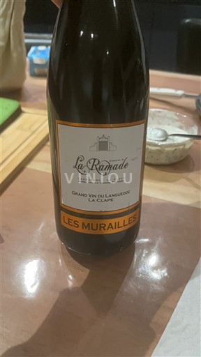 Vine Rouge sec Les Murailles La Ramade 2009 Frankrig Languedoc La Clape AOC