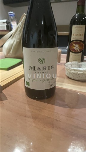 Rượu vang Blanc sec Viognier-Grenache Maris 2020 Pháp Languedoc và Roussillon Vùng đất Oc IGP