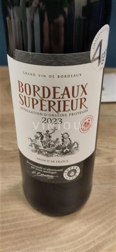Bordeaux Bordeaux supérieur Inconnu 2023