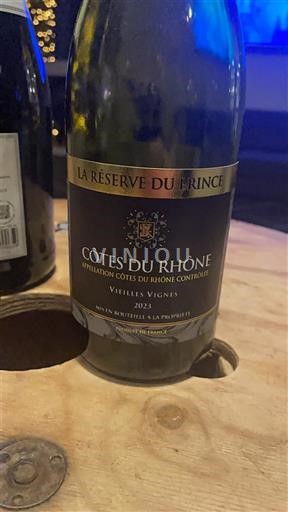Valle del Rodano Côtes-du-Rhône La Réserve du Prince Vieilles Vignes 2023