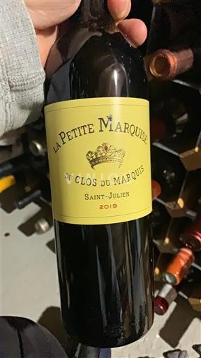 Burdeos Saint-Julien Château Léoville Las Cases Clos du Marquis La Petite Marquise 2019