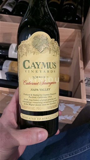 Vino Valle de Napa Caymus Vineyards - Cabernet Sauvignon - 2019