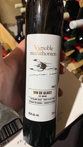 Québec Montérégie Vignoble du Marathonien Vin de Glace 2012
