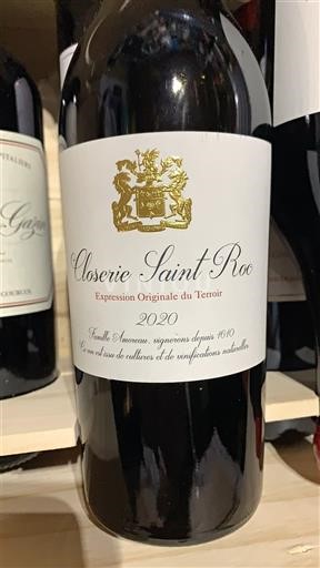 Bordeaux Castillon-côtes-de-bordeaux Closerie Saint Roc Expression Originale du Terroir 2020