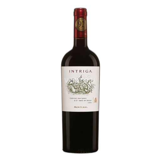 Vini Rouge sec Intriga MontGras 2018 Cile Valle del Maipo Maipo Alto